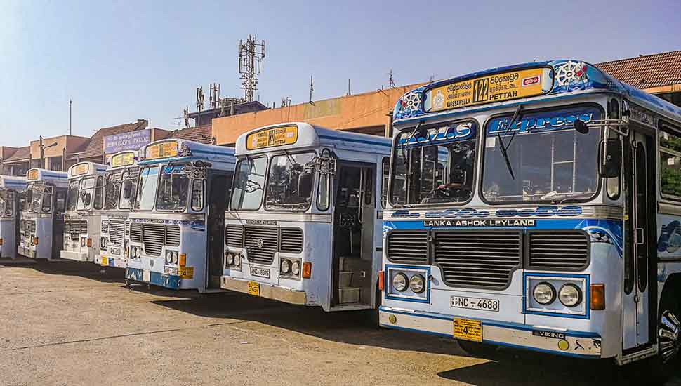 ජනවාරි පස් වන දා සිට බස් ගාස්තු සියයට දාහතකින් ඉහළට