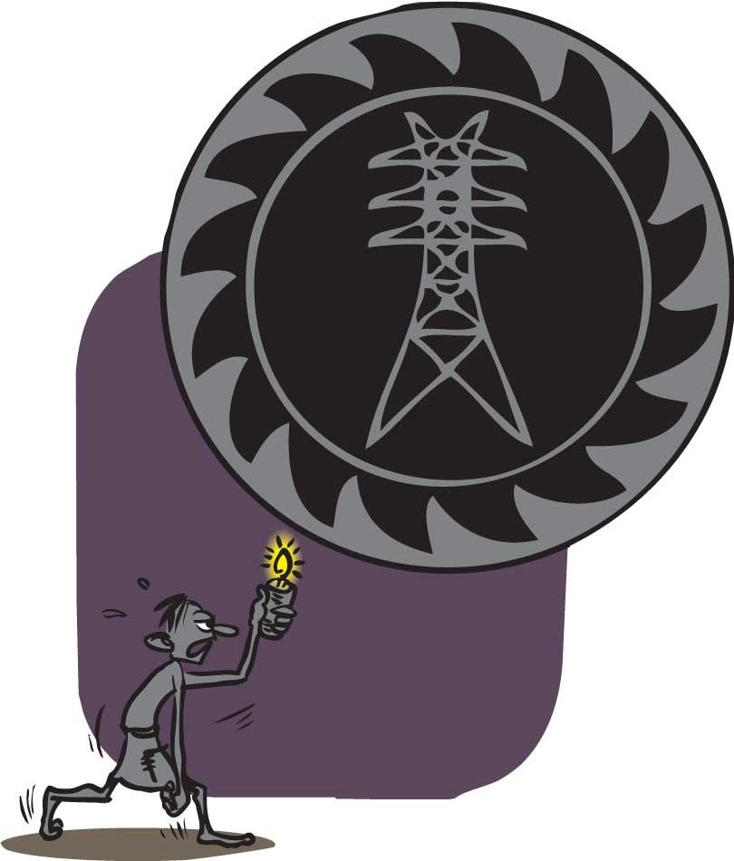 දේශපාලනඥ පුරෝකතන හිස් ප්‍රලාප කරමින් පැය දහතුනක විදුලි කප්පාදුවක්