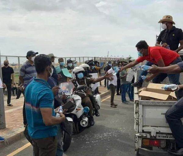 උද්ඝෝෂකයන් හා ආරක්ෂක අංශ “කෙටවීමේ”කුමන්ත්‍රණයක්