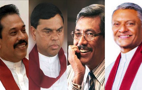 “ජනතාව අපට ගෙදර යන්න කියන්නේ ඇ‍යි?”රාජපක්ෂ සොයුරෝ කතා වෙති