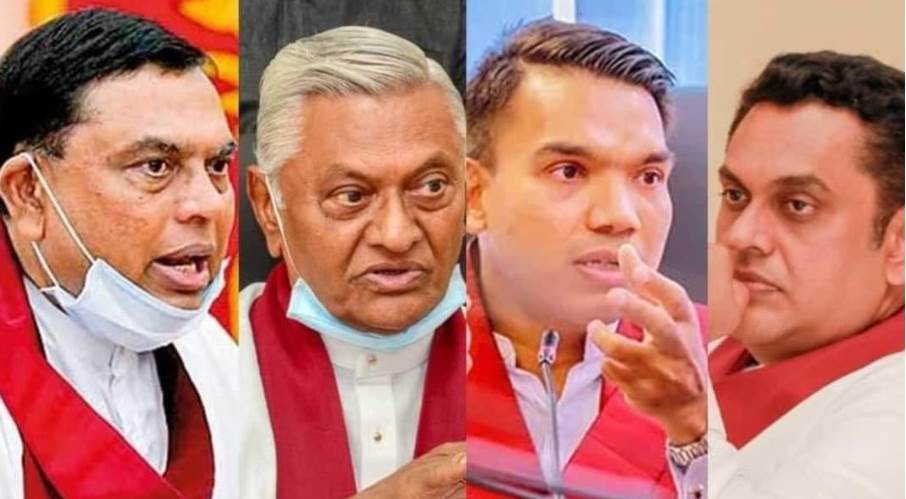 නව ඇමති මණ්ඩලයෙන් “රාජපක්ෂ වරු” සිව් දෙනෙක් හැලෙති
