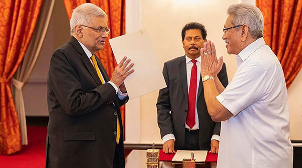 මුදල් ඇමති දිවුරුම් දෙයි