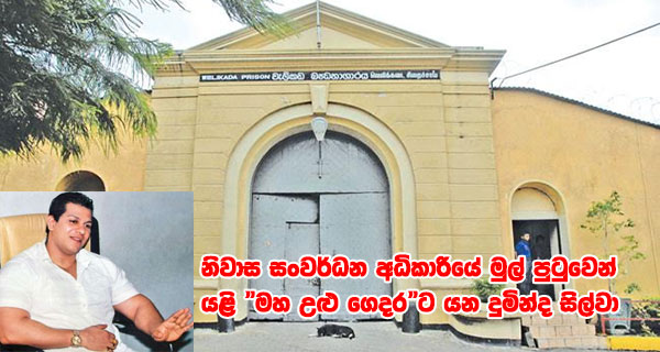 නිවාස සංවර්ධන අධිකාරියේ මුල් පුටුවෙන් යළි “මහ උළු ගෙදර”ට යන දුමින්ද සිල්වා