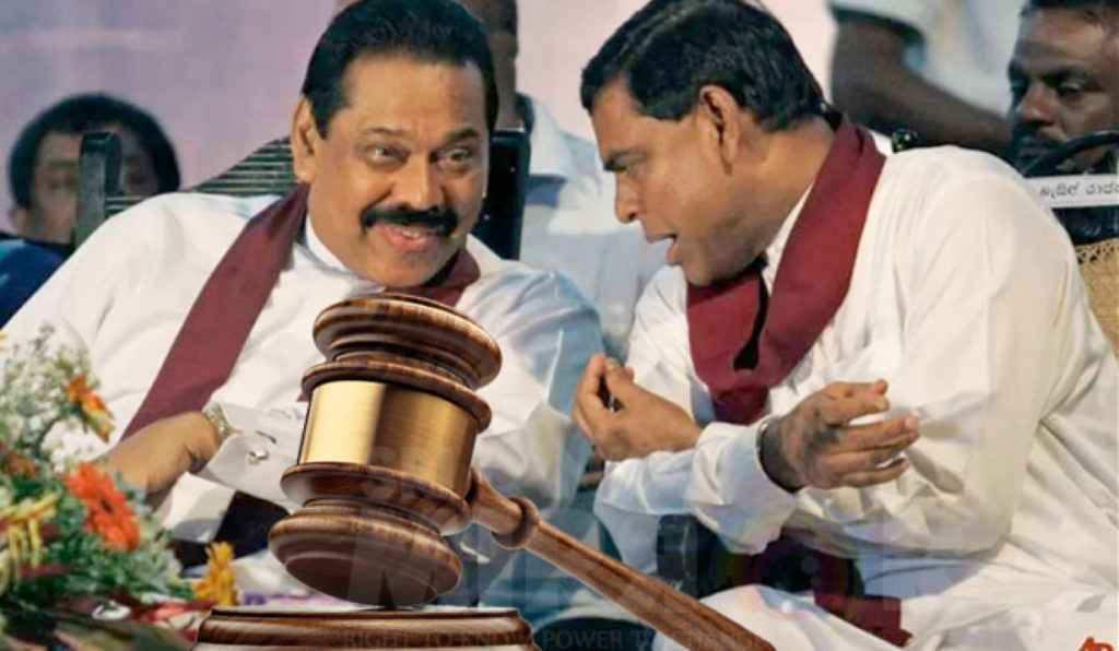 මහින්ද බැසිල් ඇතුළු පිරිසකගේ විදෙස් ගමන් තහනම් කරන්නැයි ශ්‍රේෂ්ඨාධිකරණයට මෝසමක්