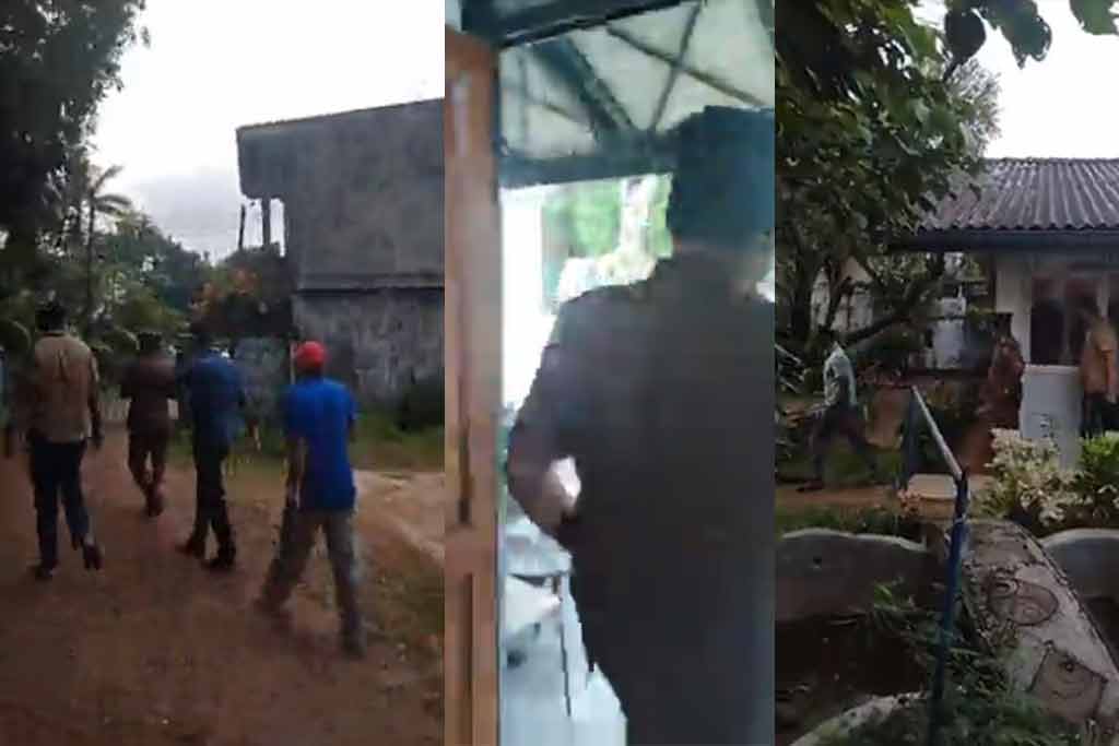 පෙරටුගාමී පක්ෂ කාර්යාලය පොලිස් පරීක්ෂාවකට