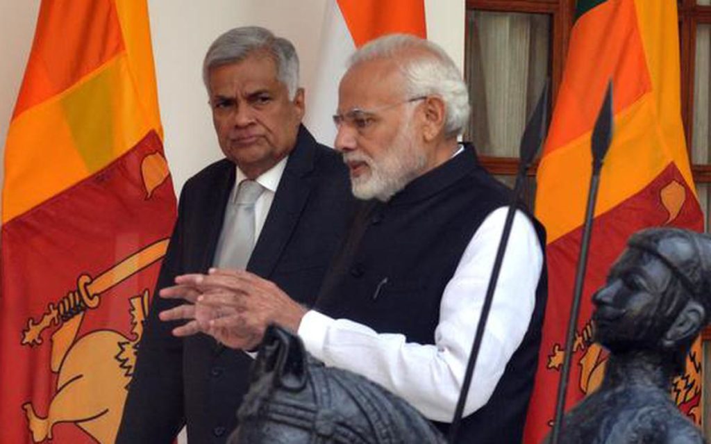 ජනපතිට ඉන්දීය අගමැති ගෙන් ලියුමක්