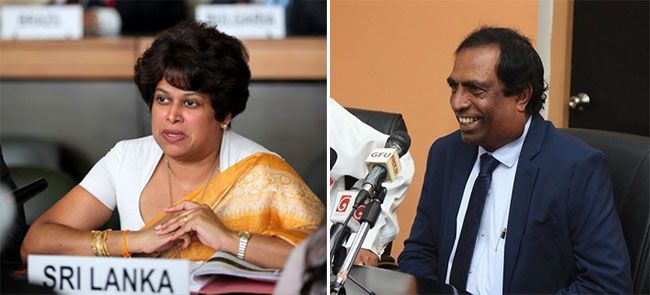 සුනන්දට සහ ෂෙනුකාට ජ්‍යෙෂ්ඨ ජනපති උපදේශක තනතුරු