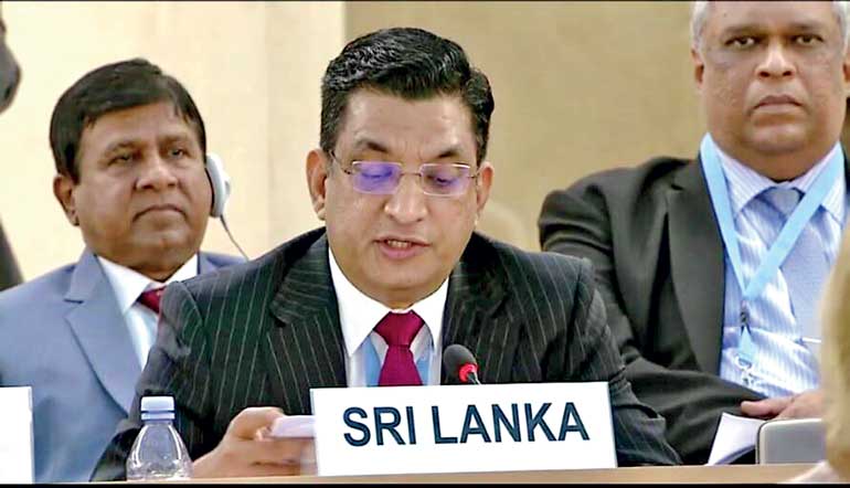 අපේ රටේ මානව හිමිකම් සම්බන්ධයෙන් බාහිර අත පෙවීම් ප්රතික්ෂේප කරනවා