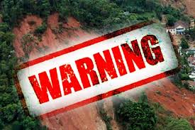 දිස්ත්‍රික්ක හයකට නිකුත් කළ නායයෑම් අනතුරු ඇගවීම තවදුරටත්