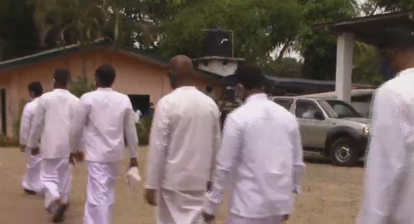 නත්තල වෙනුවෙන් බන්ධනාගාරගත රැඳවියන් 309 දෙනෙකුට නිදහස