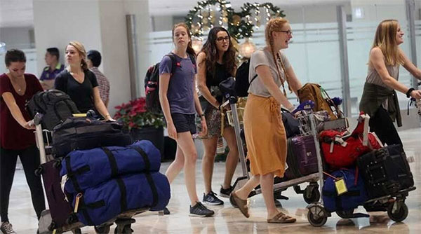 පසුගිය වසරේ මෙරටට පැමිණි සංචාරකයින් සංඛ්යාව ලක්ෂ 07 ඉක්මවයි