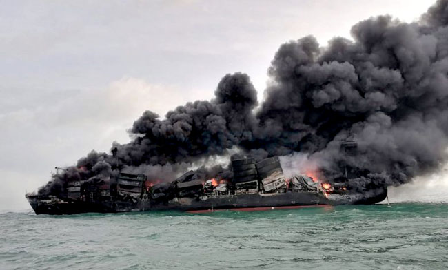 එක්ස්ප්‍රස් පර්ල් වන්දිය ගන්න සිංගප්පූරුවේ නඩු පැවරීම හෙට