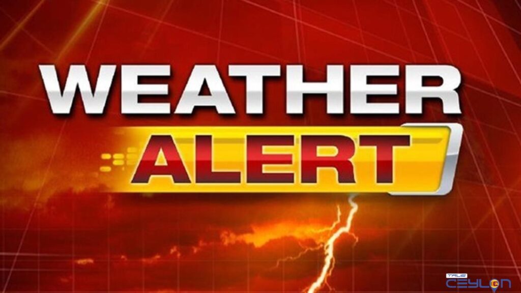 කාලගුණයෙන් “රතු නිවේදනයක්”