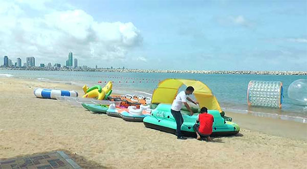 කොළඹ පෝර්ට් සිටි කෘත්‍රිම වෙරළ ජනතාවට විවෘත වෙයි