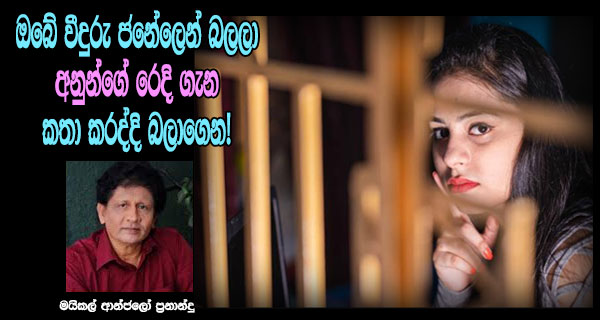 ඔබේ වීදුරු ජනේලෙන් බලලා අනුන්ගේ රෙදි ගැන කතා කරද්දි බලාගෙන! – මයිකල් ආන්ජලෝ ප්‍රනාන්දු
