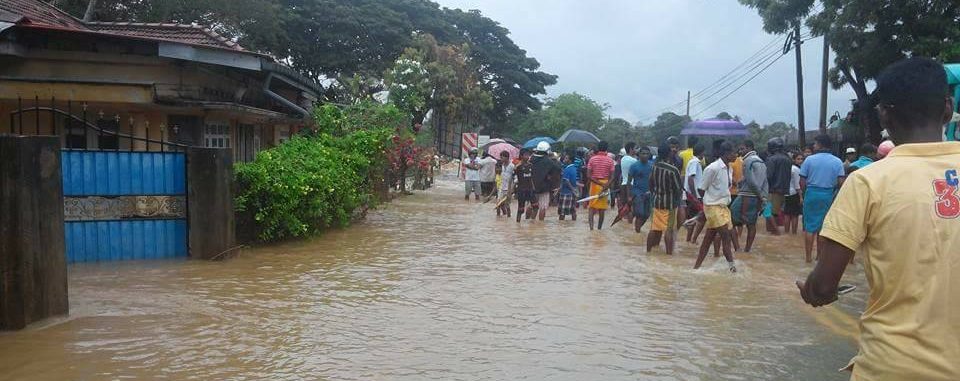 කාලගුණ ආපදා වලින් පවුල් 6250කට හා පුද්ගලයන් 25,863කට හානි