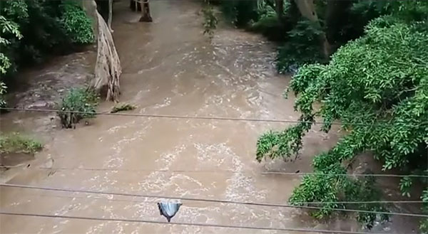 කිරිඳි ඔයේ ජල මට්ටම ශීඝ්රයෙන් ඉහළට