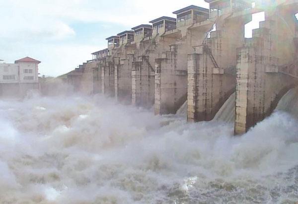 දැදුරු ඔය ජලාශය පිටාර මට්ටමට