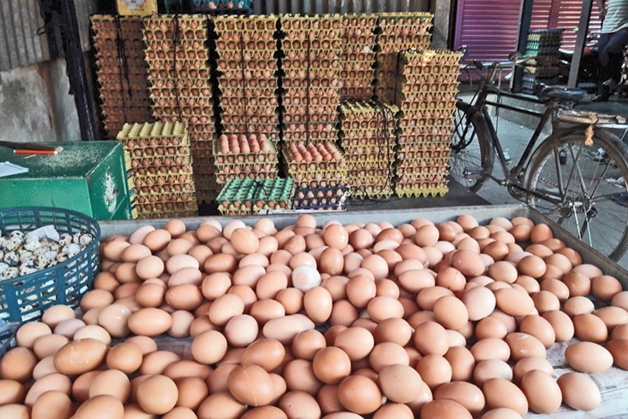 බිත්තර නිෂ්පාදනය ඉහළට