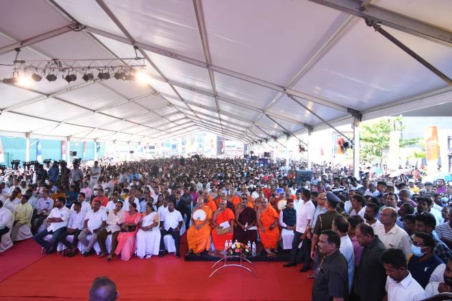 “ශක්තිමත් ආර්ථිකයක් – ජයග්‍රාහී ගමනක්”නව සන්ධානයේ මංගල ජන රැළිය සාර්ථකයි