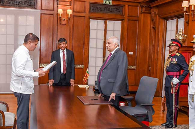 ලොහාන් රත්වත්තේ දිවුරුම් දෙයි