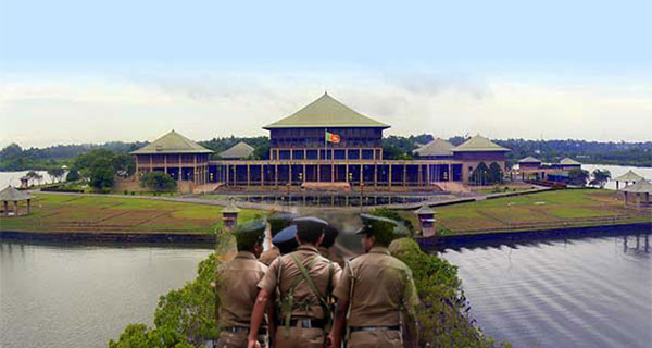 අනංගයන් සොයන්න පොලිස් නිලධාරිහු පිරිසක් පාර්ලිමේන්තුවේ