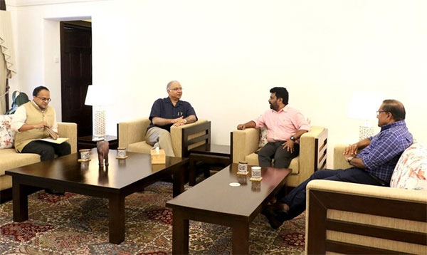 ජාජබ නායකයෝ නව ඉන්දීය මහ කොමසාරිස් හමුවෙති