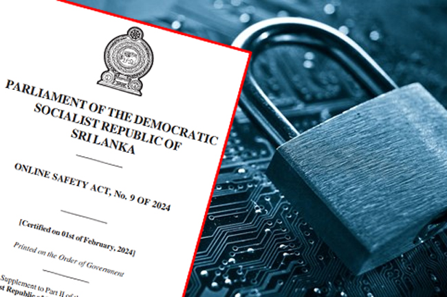 ඔන්ලයින් පනතේ සංශෝධන කිහිපයක්