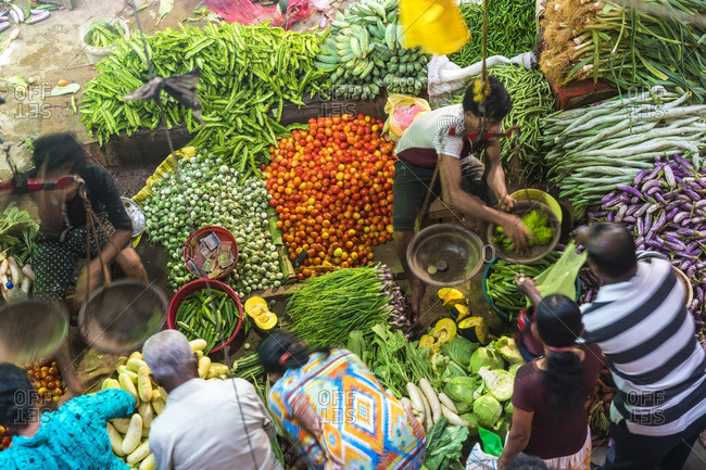 ඉහළ ගිය එළවළු මිල