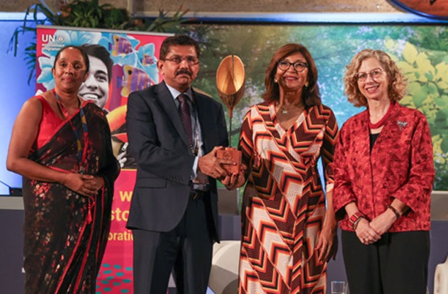 කඩොලාන රැකීමේ ගෝලීය ප්‍රමුඛතා සම්මානය ශ්‍රී ලංකාවට