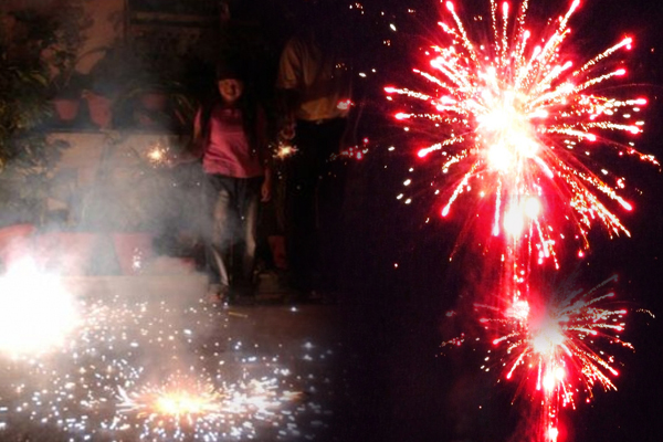 අලුත් අවුරුදු සමයේ ගිනිකෙළි අනතුරු අඩු වෙයි