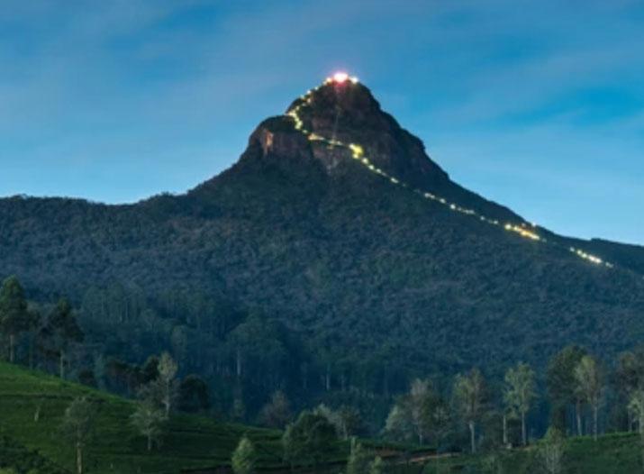 ශ්‍රීපාද වන්දනා සමය වෙසක් පොහොයෙන් අවසන්