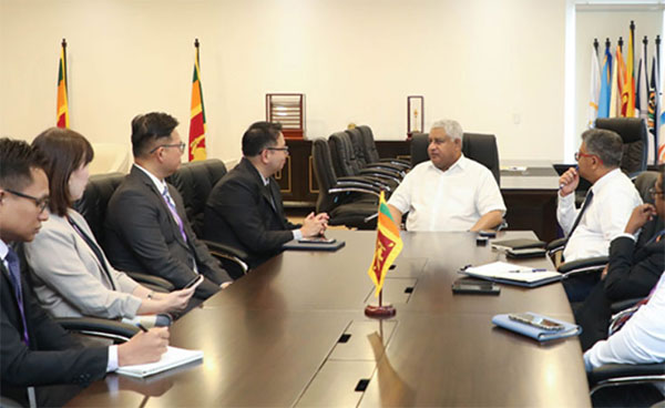 ශ්‍රී ලංකාවේ ආගමන විගමන දියුණුවට සිංගප්පූරුවේ සහාය