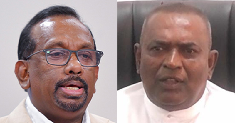මහින්දානන්ද අලුත්ගමගේ ගුණතිලක රාජපක්ෂ ගැටුම ගැන පොලීසිය මන්ත්‍රී වරුන් ගෙන් අහන්න යයි