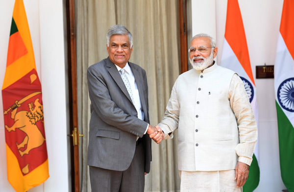 ජනපති රනිල් ගෙන් මෝදිට සුබ පැතුම්!