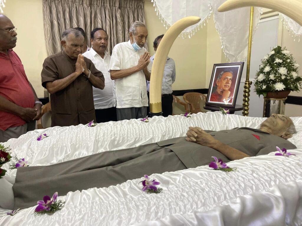 බාහු ගේ අවසන් ගමන අද