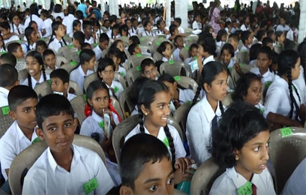 ගාල්ලේ පාසල් සිසුන් 3717 දෙනෙකුට ජනාධිපති ශිෂ්‍යත්ව