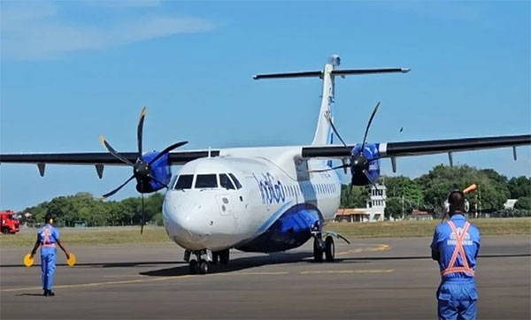 ඉන්ඩිගෝ චෙන්නායි සිට පලාලි දක්වා ගුවන් ගමන් අරඹයි