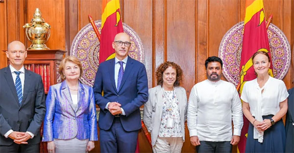 යුරෝපා සංගම් නියෝජිත කණ්ඩායම ජනපති හමුවෙයි