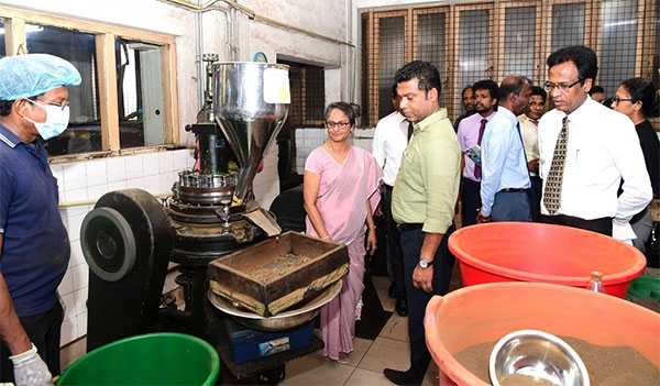 ආයුර්වේද ඖෂධ නිෂ්පාදනයේ ඉහළ ප්‍රමිතිය රැක ගැනීමට වැඩපිළිවෙලක්