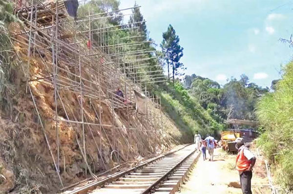 බණ්ඩාරවෙල සිට දෙමෝදර අතර නායයෑමේ අවදානම වැළැක්වීමට කඩිනම් ස්ථීර සැලැස්මක්