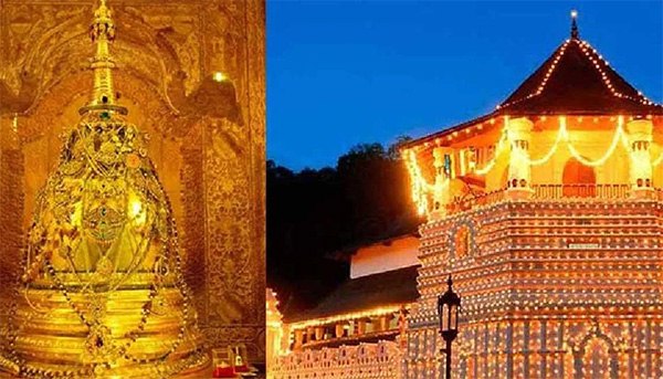 සිරි දළදා වන්දනාවට පැමිණිය හැකි ප්‍රවේශ මාර්ග 3ක්