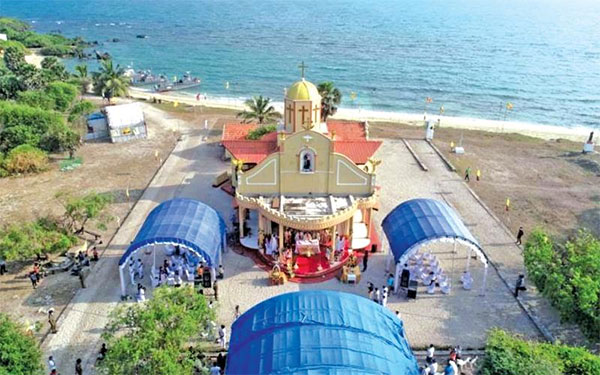 කච්චතිව් වාර්ෂික දේව මංගල්‍යයට සියල්ල සූදානම්