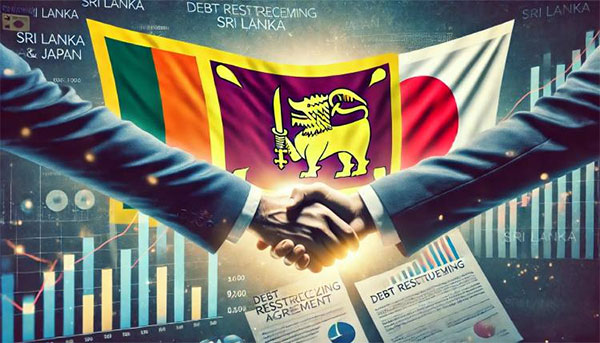 ශ්‍රී ලංකාව හා ජපානය ද්වීපාර්ශ්වික ණය ප්‍රතිව්‍යුහගතකරණ එකඟතා අත්සන් තබයි