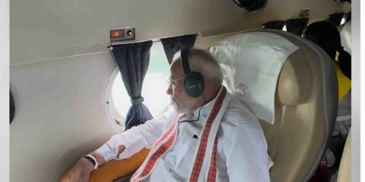 මෝදි සිය රට යන අතර “භාග්‍යමත් අද්දැකීමක්” ලබයි