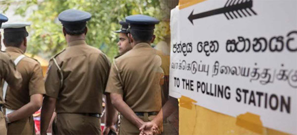 ඡන්ද විමසීමේ ආරක්ෂාවට පොලීසියෙන් 65,000ක්