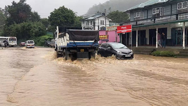මධ්‍යම කඳුකරයට කාලගුණය දරුණු වෙයි