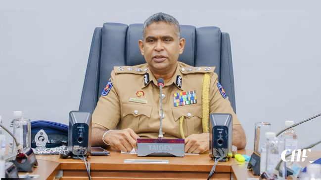 ජ්යෙෂ්ඨ නියෝජ්ය පොලිස්පතිවරයෙකුට එරෙහිව පොලිස්පති “පොලීසි යයි”