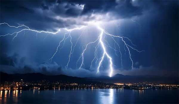 ප්‍රදේශ කිහිපයකට ගිගුරුම් සහිත වැසි