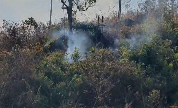 රක්ෂිතයක් ගිනි ගනියි